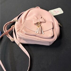 ecosusi mini Elegant Pink Bow Backpack